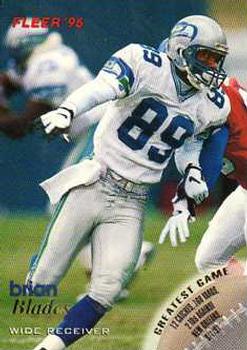 Brian Blades Seattle Seahawks 1996 Fleer NFL #129